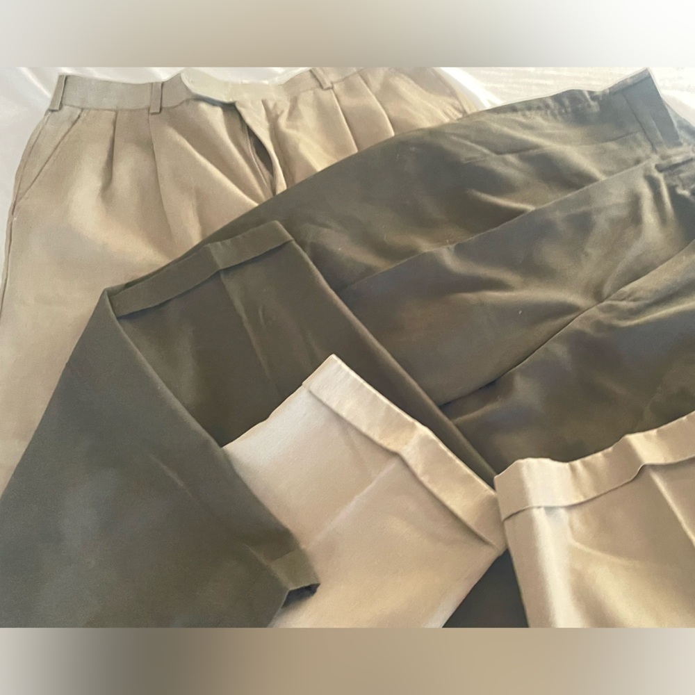 3 Men's dress pants